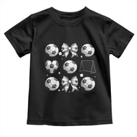 Game Day Coquette Aesthetic Toddler T Shirt Soccer Mom Gifts