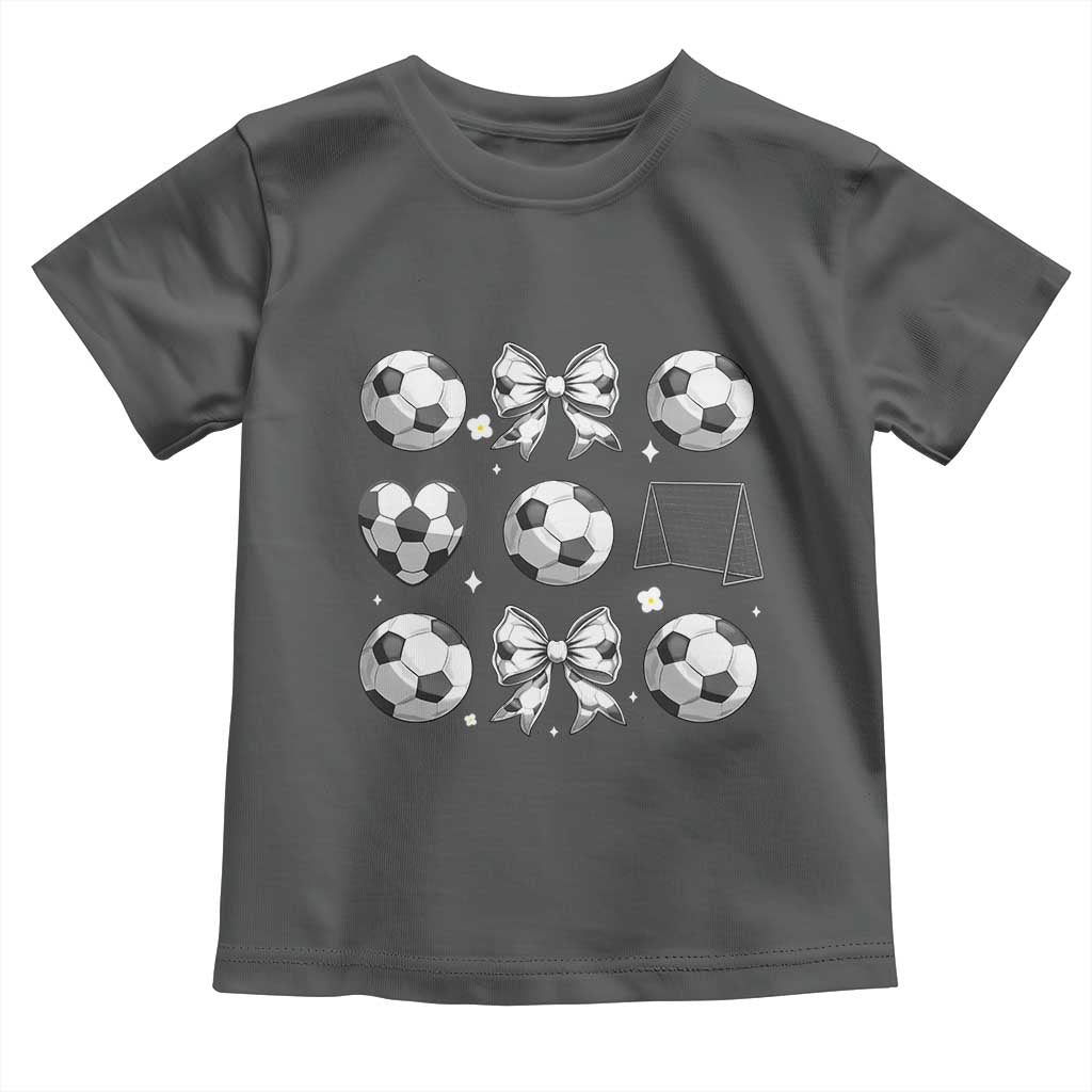 Game Day Coquette Aesthetic Toddler T Shirt Soccer Mom Gifts