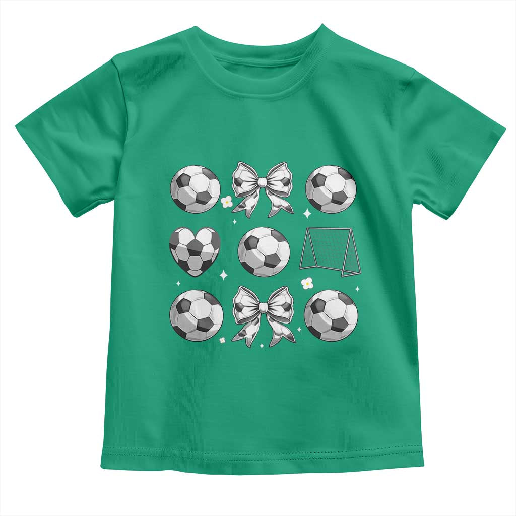 Game Day Coquette Aesthetic Toddler T Shirt Soccer Mom Gifts
