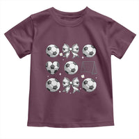 Game Day Coquette Aesthetic Toddler T Shirt Soccer Mom Gifts