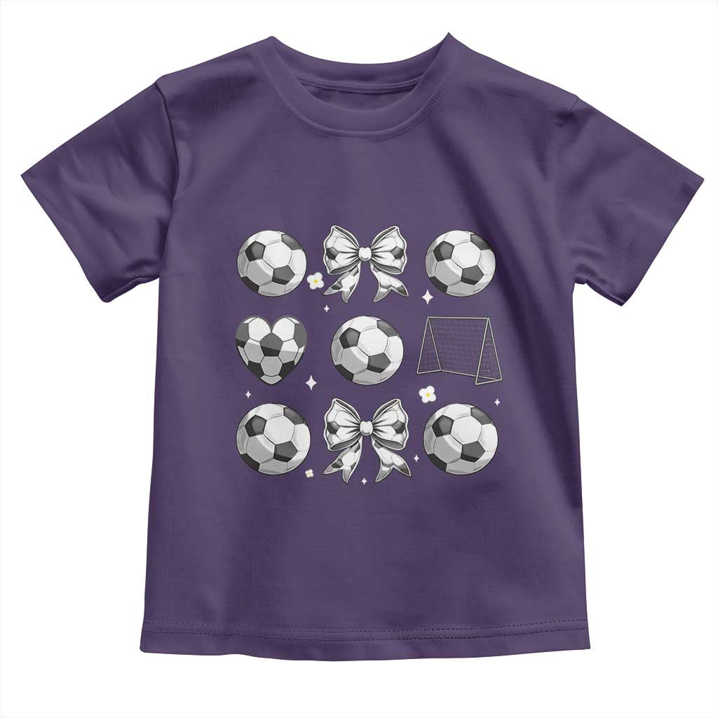 Game Day Coquette Aesthetic Toddler T Shirt Soccer Mom Gifts
