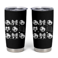 Game Day Coquette Aesthetic Tumbler Cup Soccer Mom Gifts
