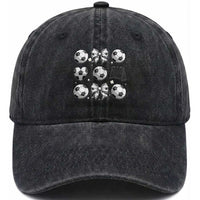Game Day Coquette Aesthetic Washed Cotton Baseball Cap Soccer Mom Gifts