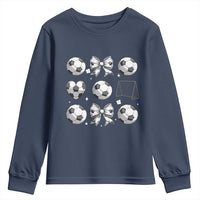 Game Day Coquette Aesthetic Youth Sweatshirt Soccer Mom Gifts