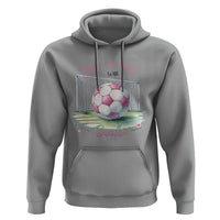 Just A Girl With Goals Hoodie Soccer Gift For Her