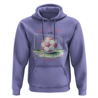 Just A Girl With Goals Hoodie Soccer Gift For Her