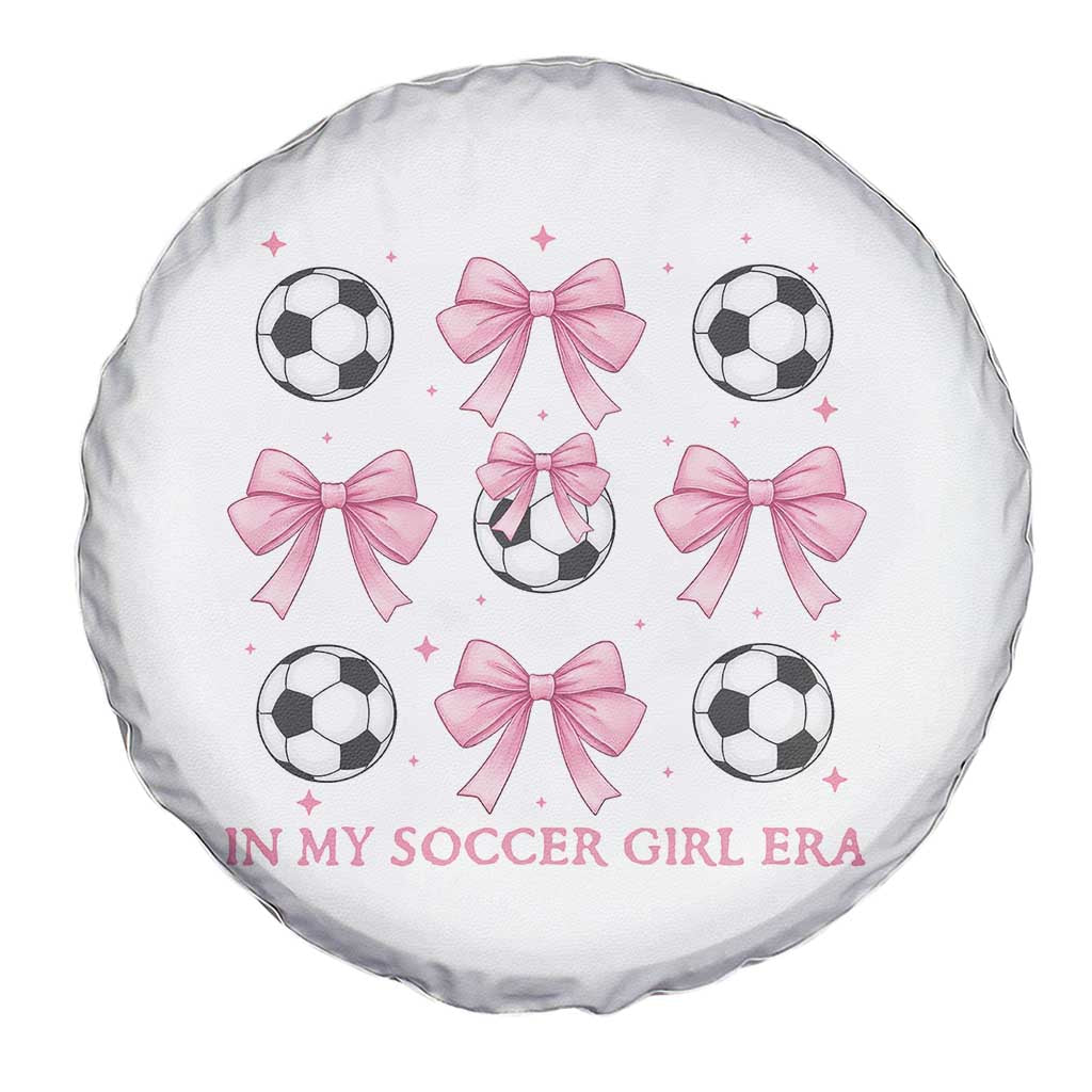 In My Soccer Girl Era Spare Tire Cover Funny Football Fan