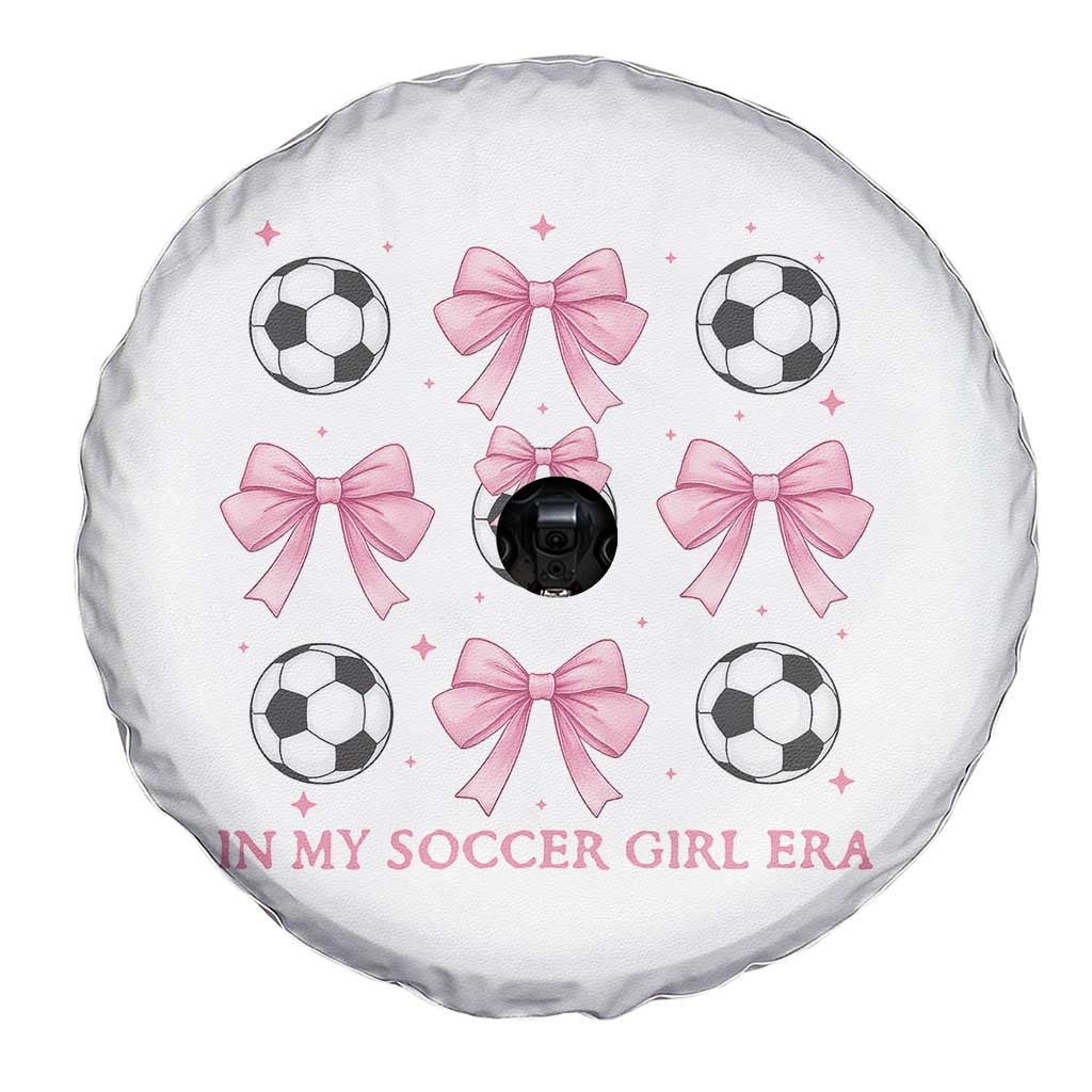 In My Soccer Girl Era Spare Tire Cover Funny Football Fan
