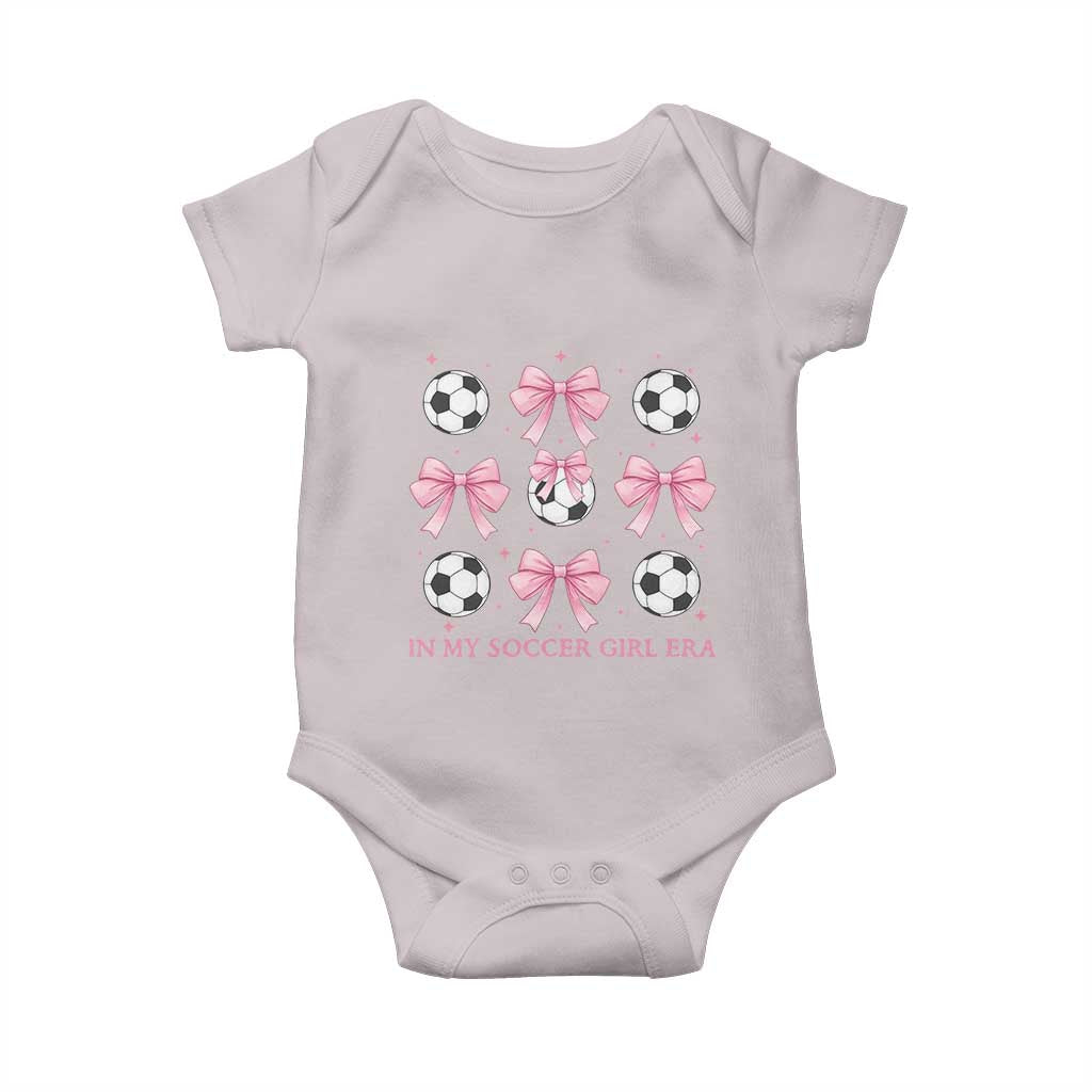 In My Soccer Girl Era Baby Onesie Funny Football Fan