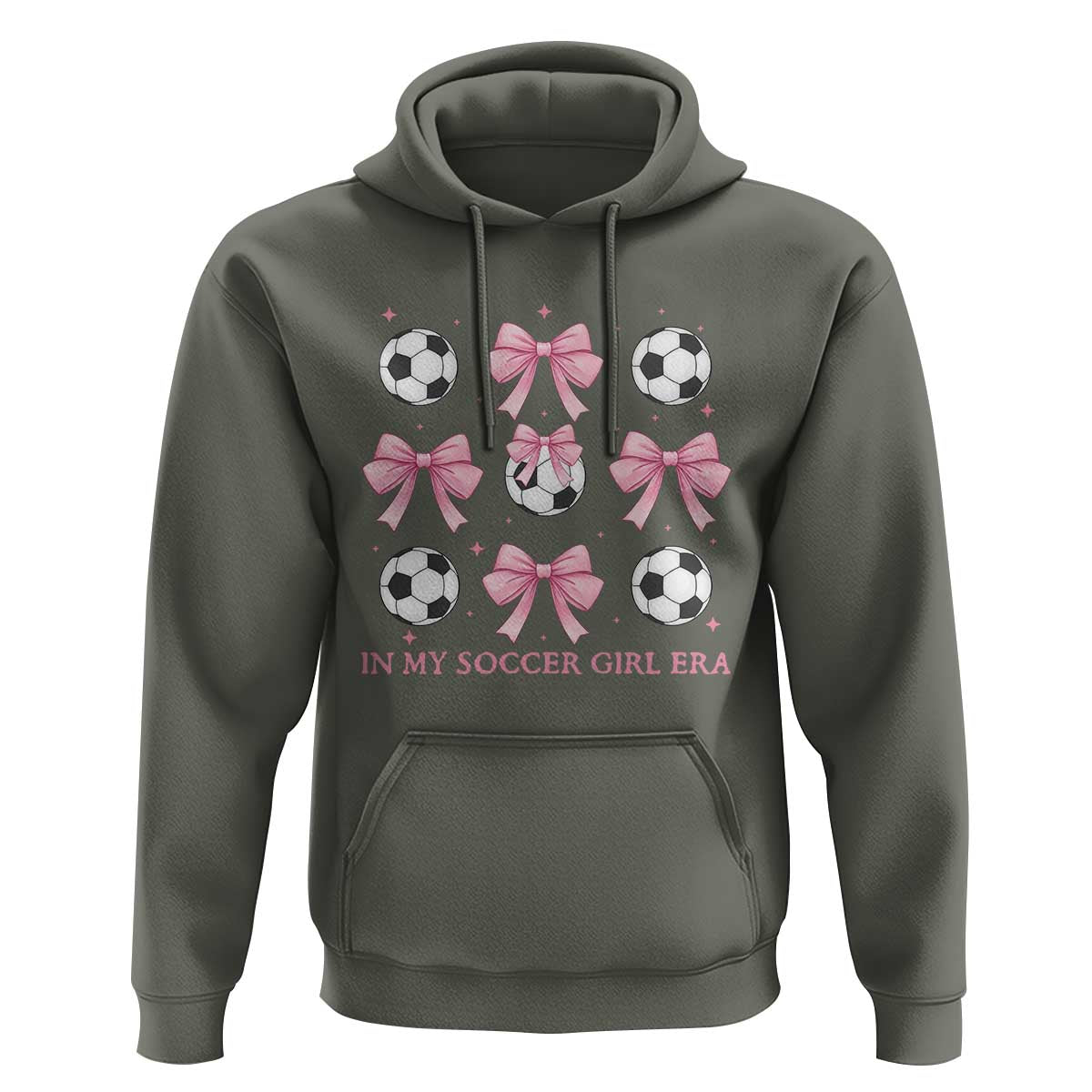 In My Soccer Girl Era Hoodie Funny Football Fan
