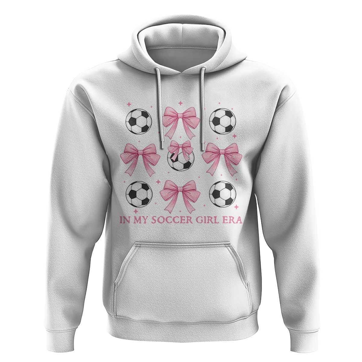 In My Soccer Girl Era Hoodie Funny Football Fan