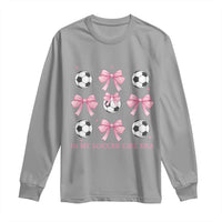 In My Soccer Girl Era Long Sleeve Shirt Funny Football Fan