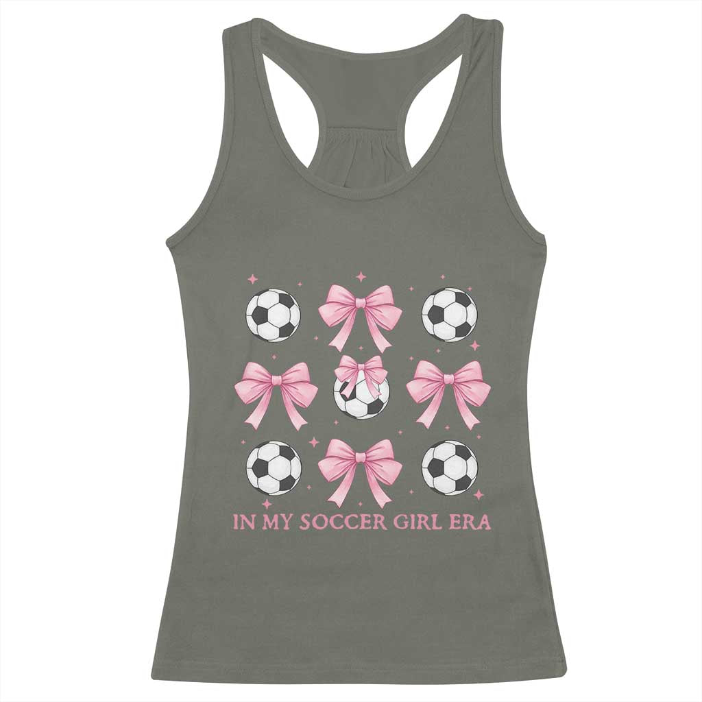 In My Soccer Girl Era Racerback Tank Top Funny Football Fan