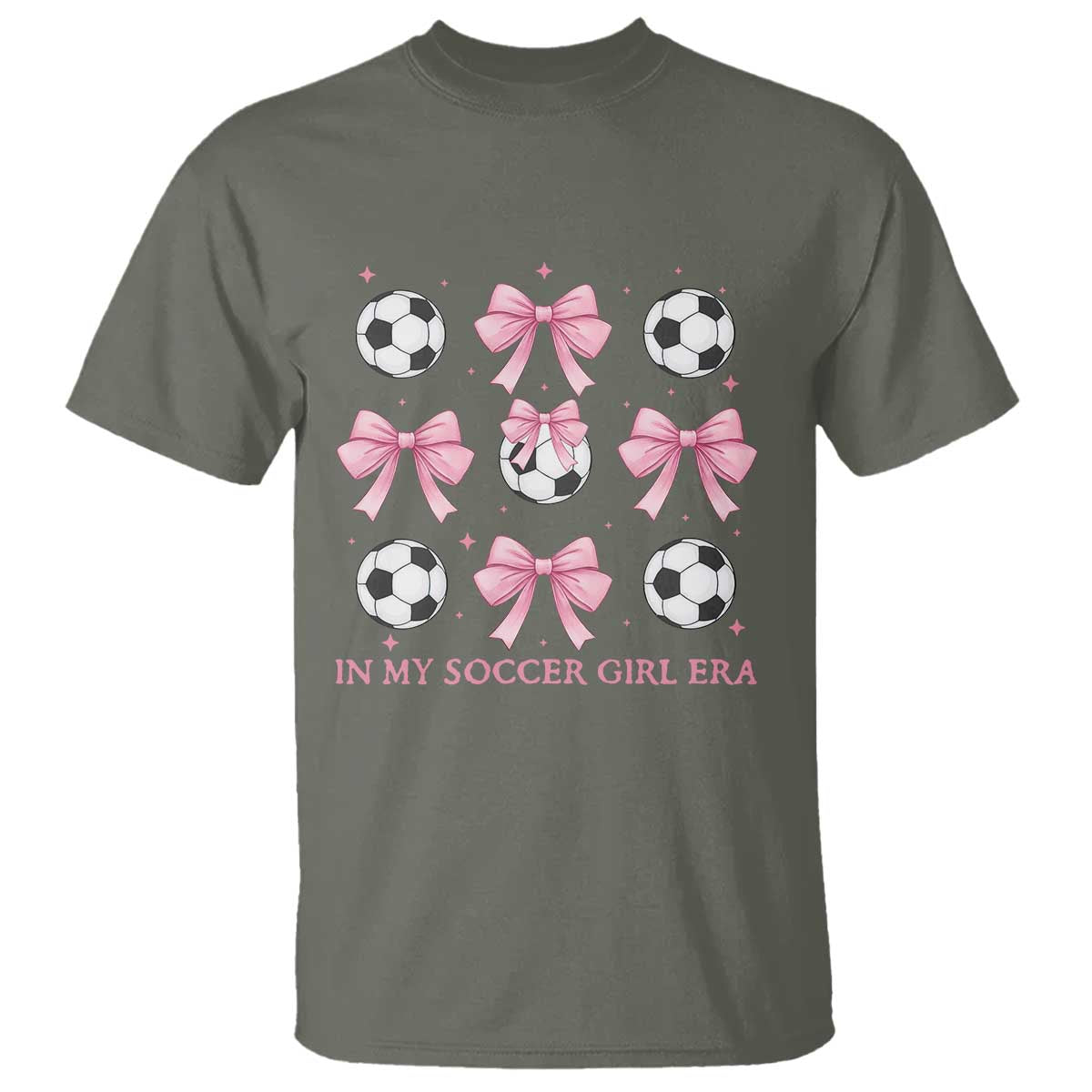 In My Soccer Girl Era T Shirt Funny Football Fan