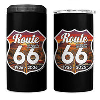 Route Highway 66 Centennial 4 in 1 Can Cooler Tumbler Vintage Distressed Americas Highway
