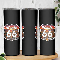 Route Highway 66 Centennial Skinny Tumbler Vintage Distressed Americas Highway