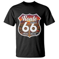 Route Highway 66 Centennial T Shirt Vintage Distressed Americas Highway