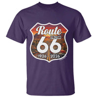 Route Highway 66 Centennial T Shirt Vintage Distressed Americas Highway