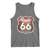 Route Highway 66 Centennial Tank Top Vintage Distressed Americas Highway