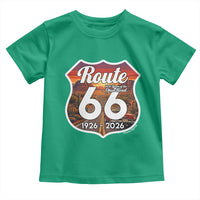 Route Highway 66 Centennial Toddler T Shirt Vintage Distressed Americas Highway