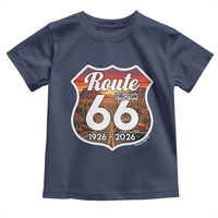 Route Highway 66 Centennial Toddler T Shirt Vintage Distressed Americas Highway