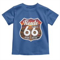 Route Highway 66 Centennial Toddler T Shirt Vintage Distressed Americas Highway