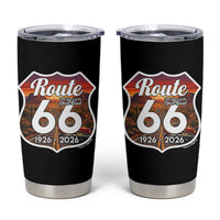 Route Highway 66 Centennial Tumbler Cup Vintage Distressed Americas Highway