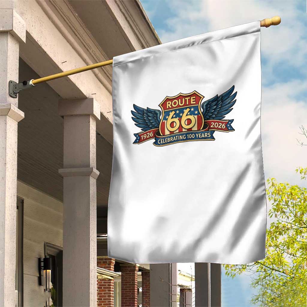 Route Highway 66 Centennial Garden Flag 100 Years Of The Mother Road