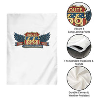 Route Highway 66 Centennial Garden Flag 100 Years Of The Mother Road