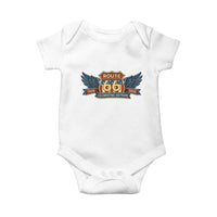 Route Highway 66 Centennial Baby Onesie 100 Years Of The Mother Road