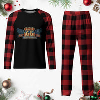 Route Highway 66 Centennial Plaid Pajama Set 100 Years Of The Mother Road