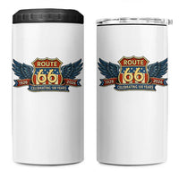 Route Highway 66 Centennial 4 in 1 Can Cooler Tumbler 100 Years Of The Mother Road