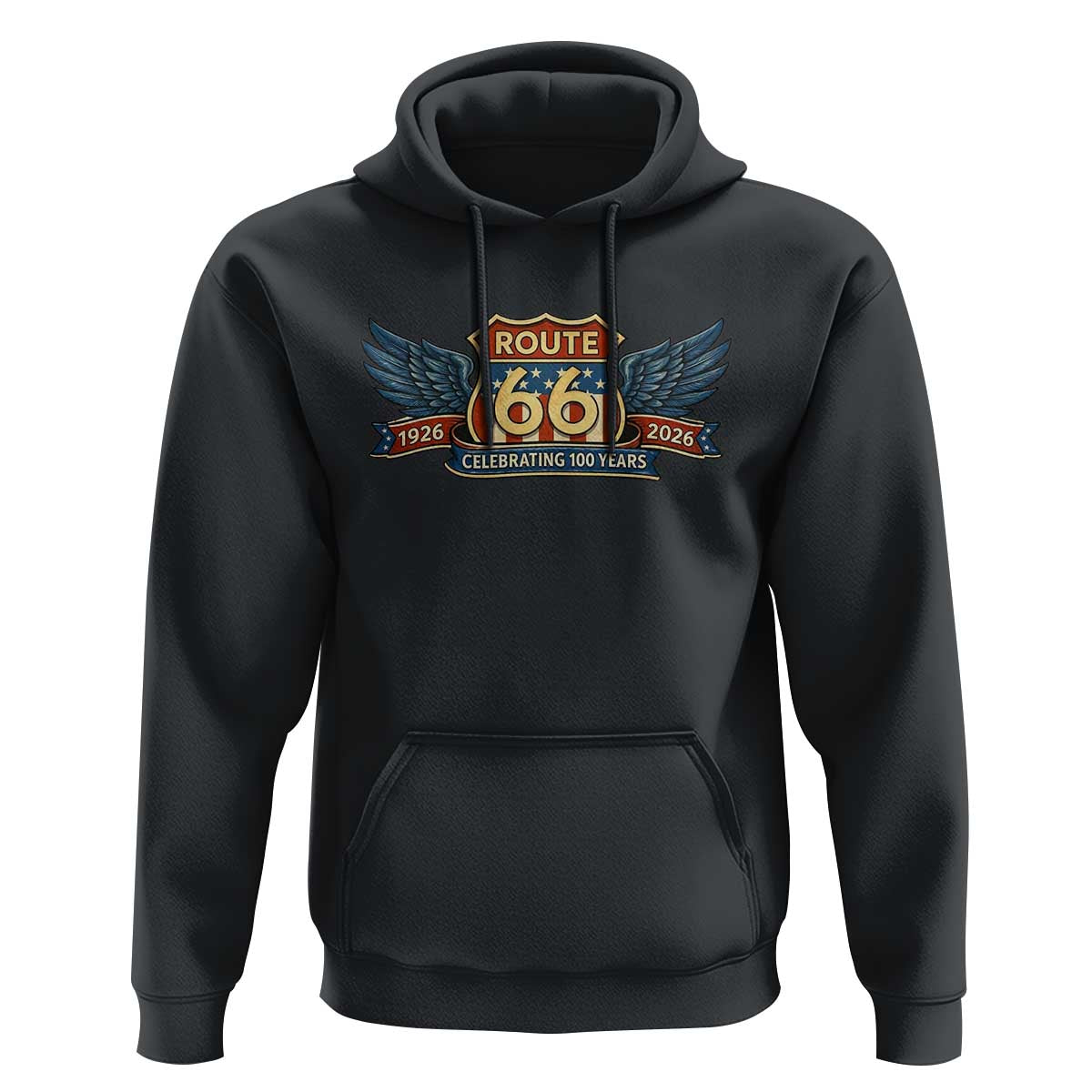 Route Highway 66 Centennial Hoodie 100 Years Of The Mother Road