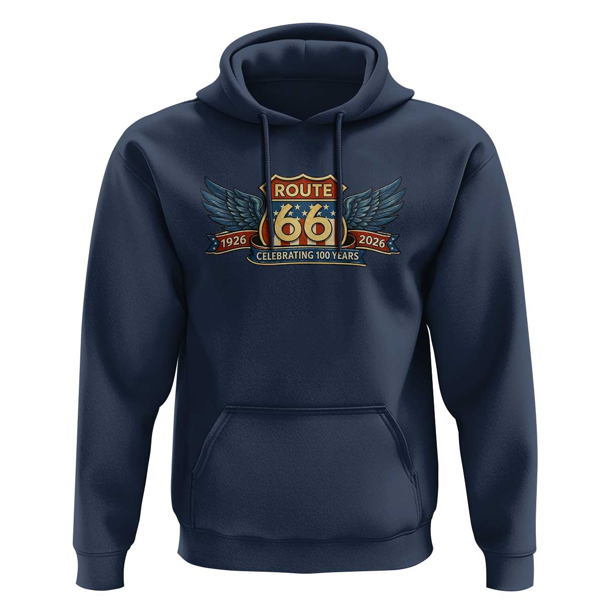 Route Highway 66 Centennial Hoodie 100 Years Of The Mother Road