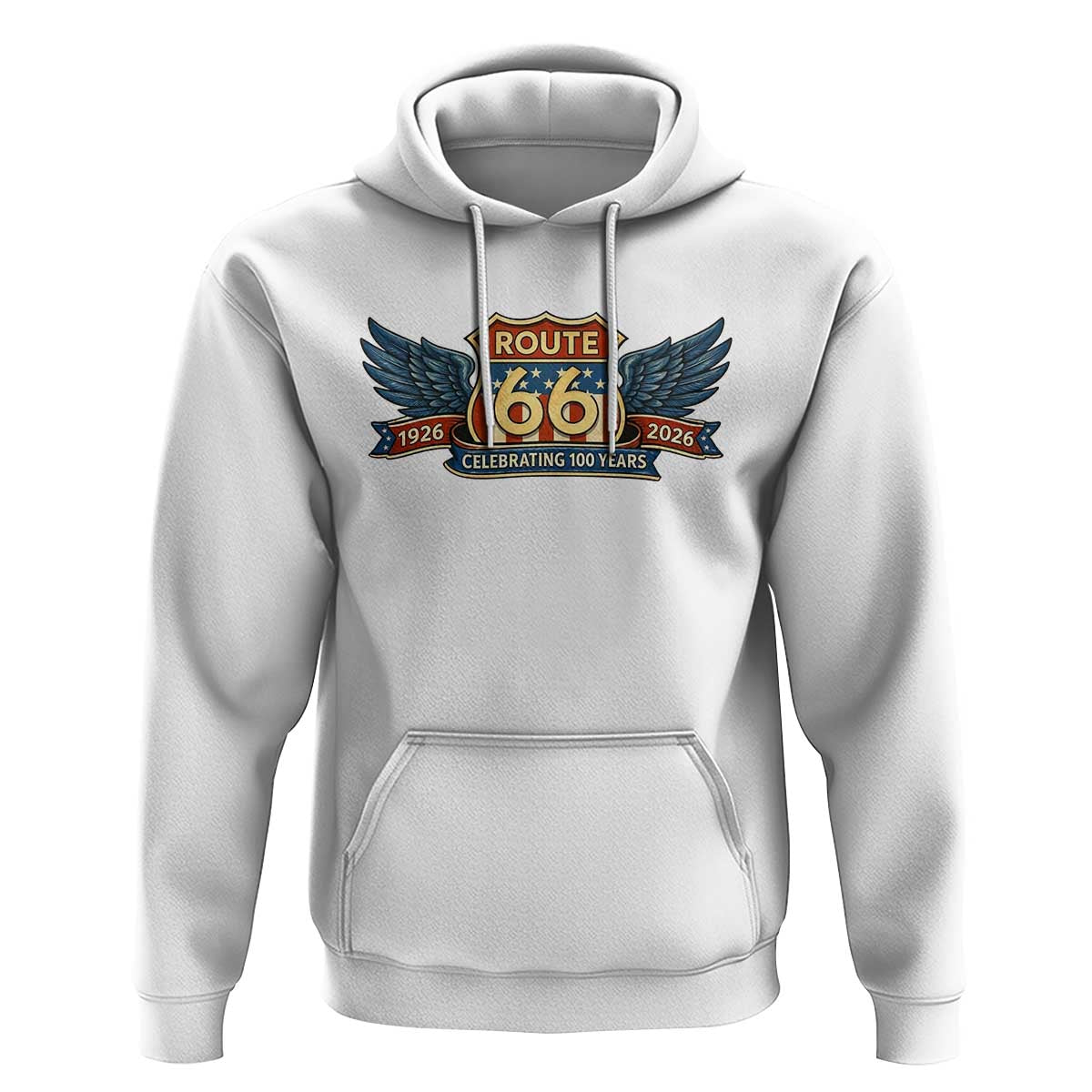 Route Highway 66 Centennial Hoodie 100 Years Of The Mother Road
