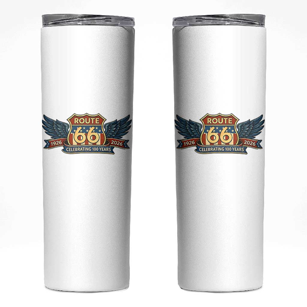 Route Highway 66 Centennial Skinny Tumbler 100 Years Of The Mother Road
