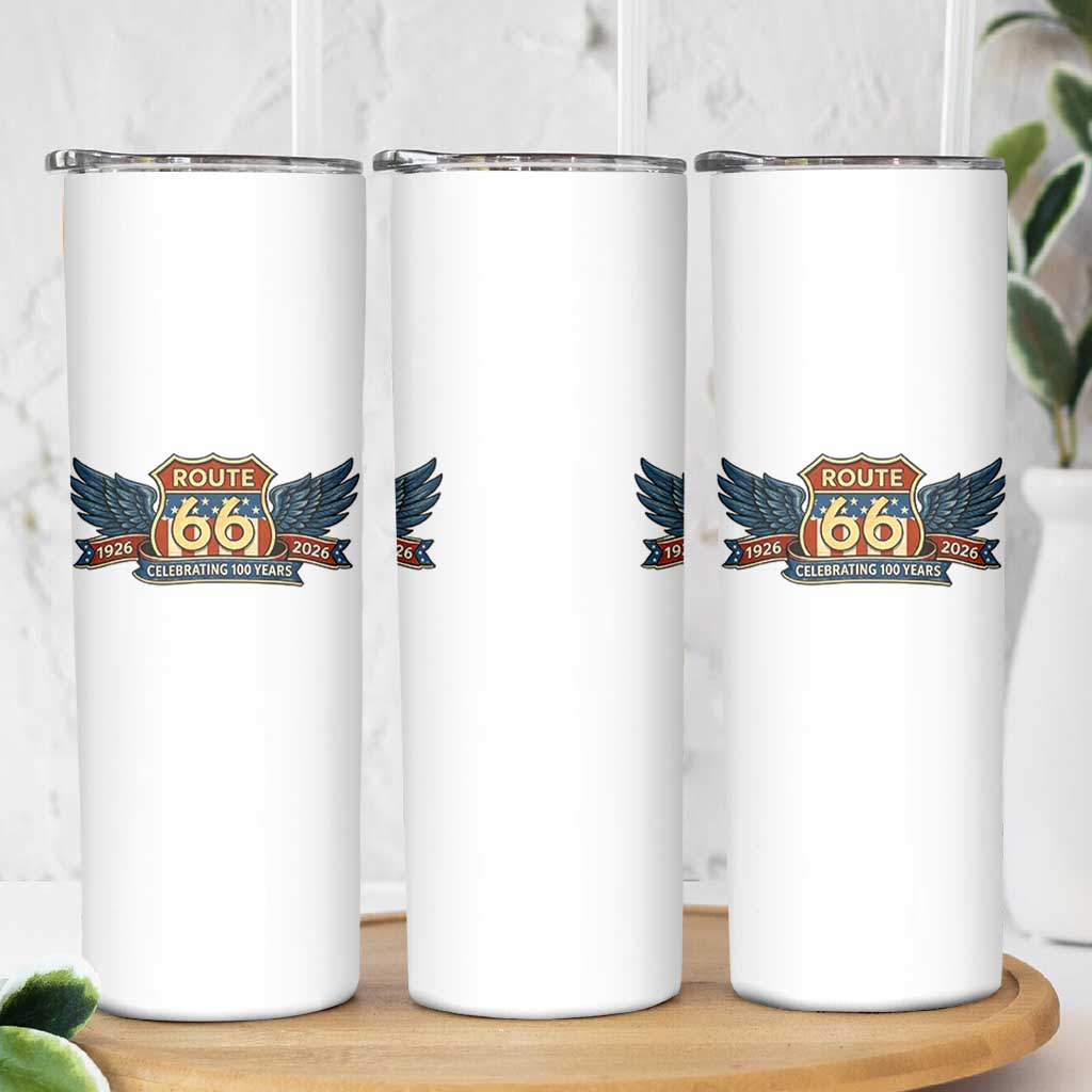 Route Highway 66 Centennial Skinny Tumbler 100 Years Of The Mother Road