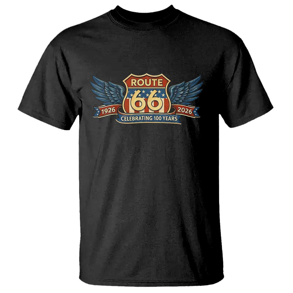 Route Highway 66 Centennial T Shirt 100 Years Of The Mother Road