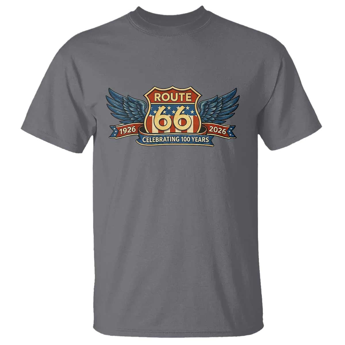 Route Highway 66 Centennial T Shirt 100 Years Of The Mother Road