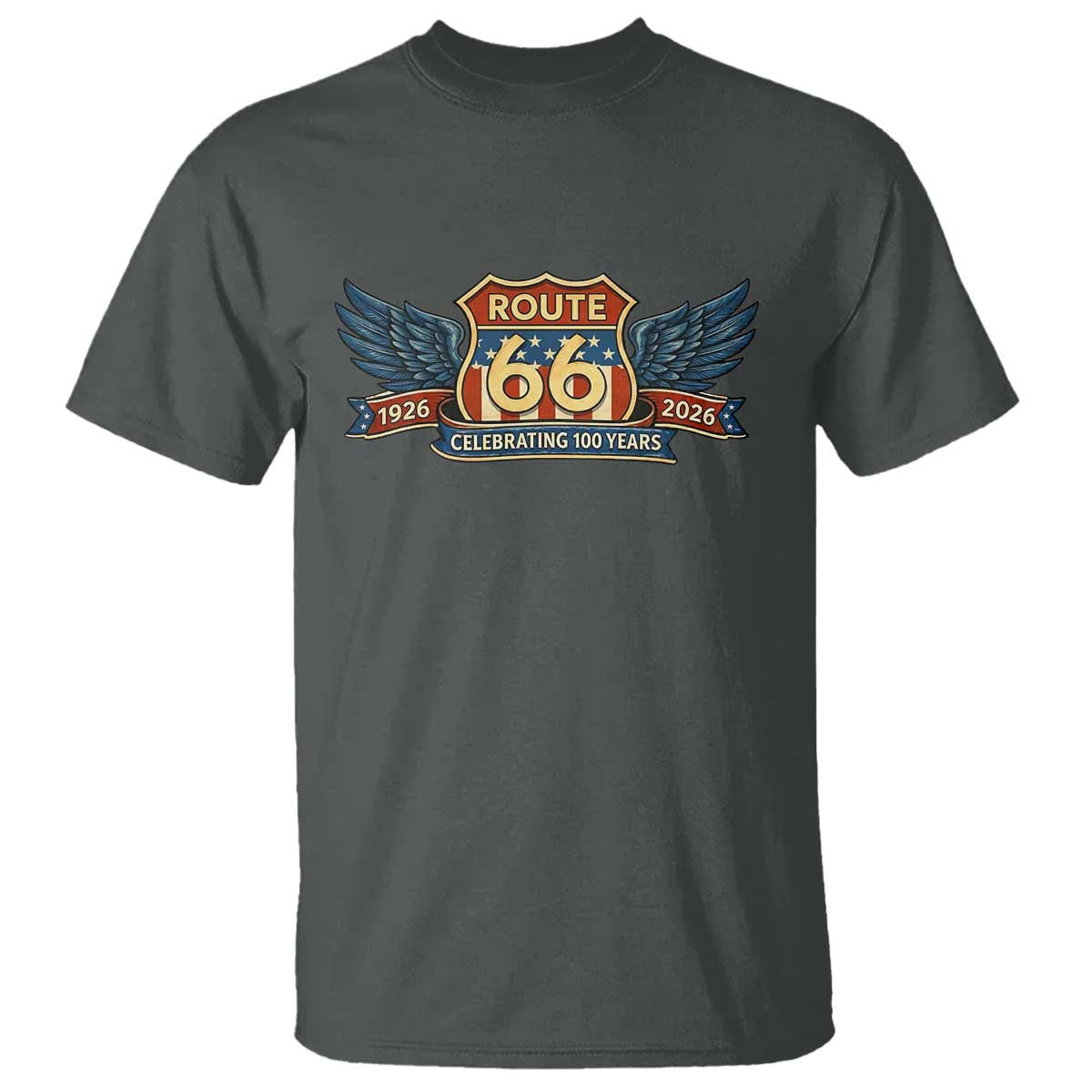 Route Highway 66 Centennial T Shirt 100 Years Of The Mother Road