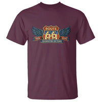 Route Highway 66 Centennial T Shirt 100 Years Of The Mother Road