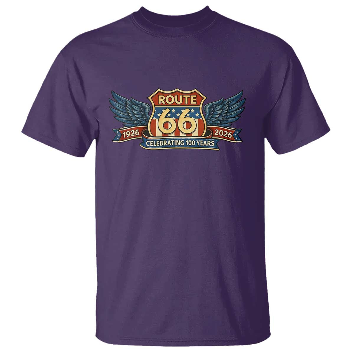 Route Highway 66 Centennial T Shirt 100 Years Of The Mother Road