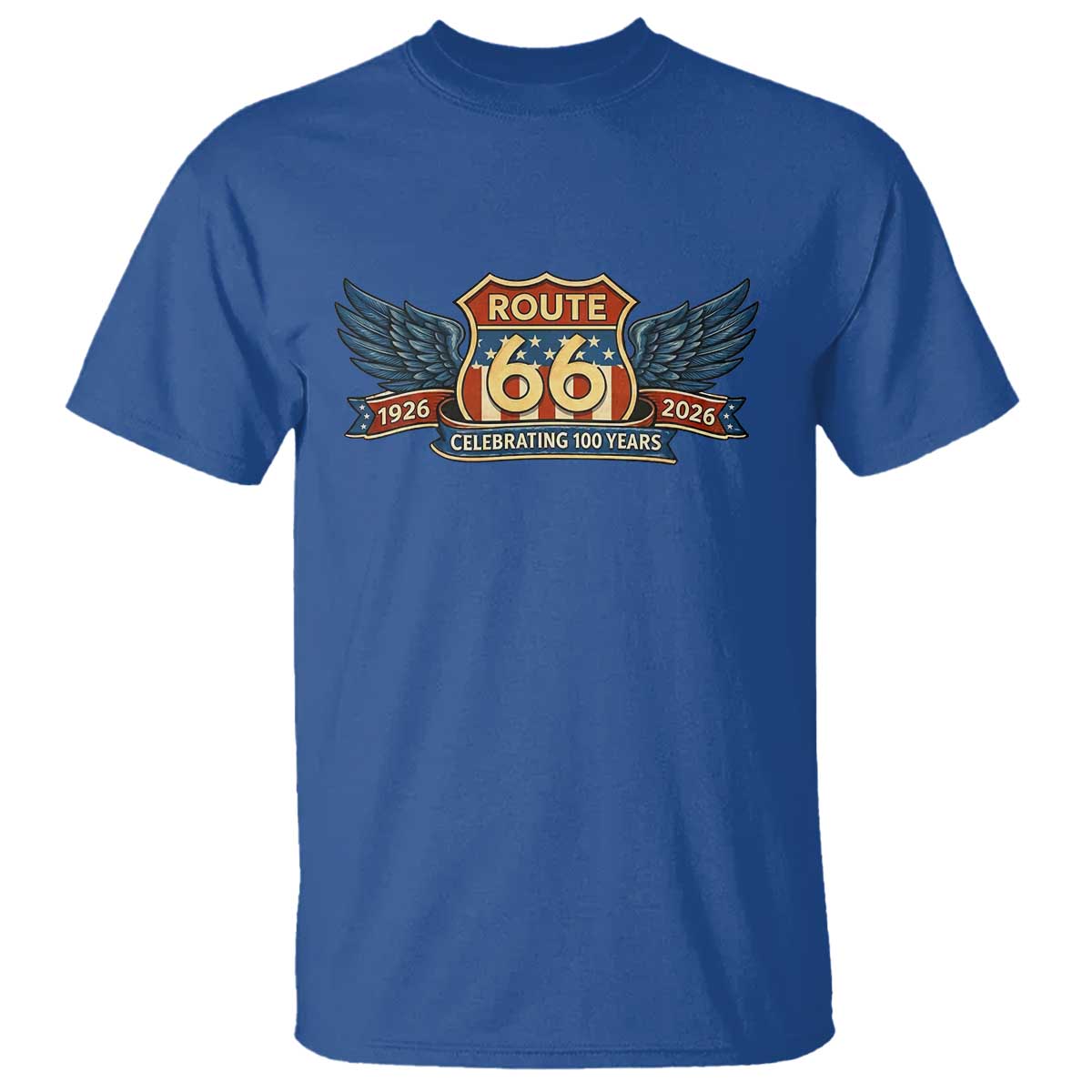 Route Highway 66 Centennial T Shirt 100 Years Of The Mother Road