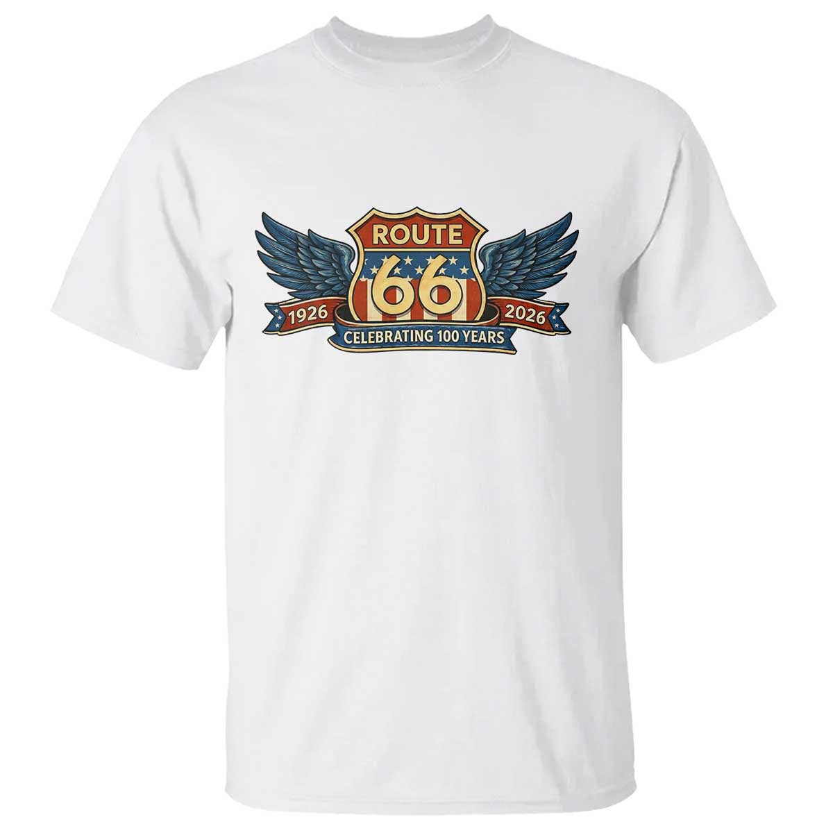 Route Highway 66 Centennial T Shirt 100 Years Of The Mother Road
