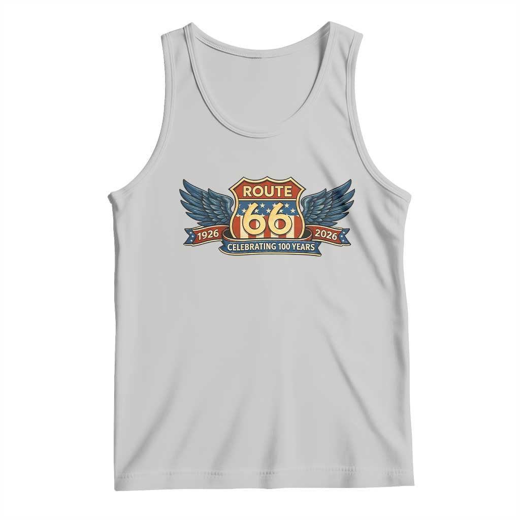 Route Highway 66 Centennial Tank Top 100 Years Of The Mother Road