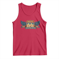 Route Highway 66 Centennial Tank Top 100 Years Of The Mother Road