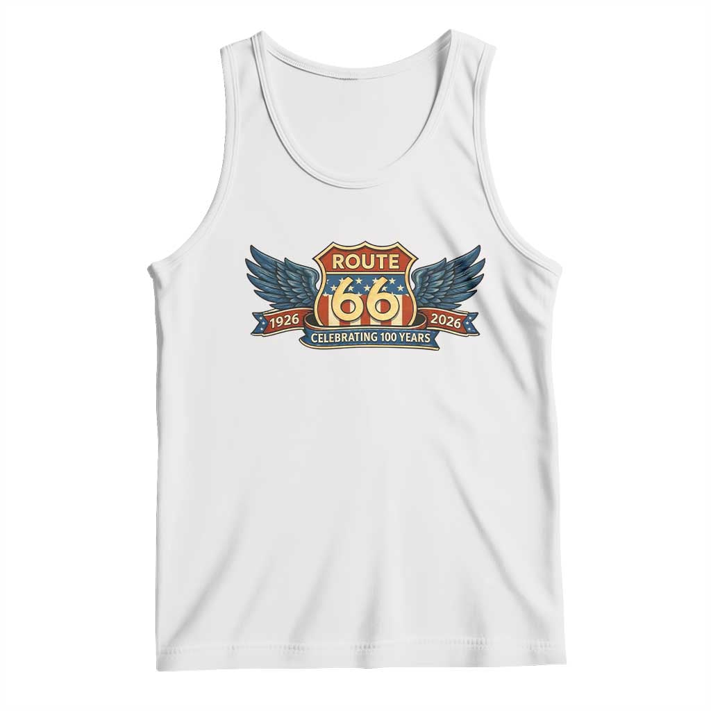 Route Highway 66 Centennial Tank Top 100 Years Of The Mother Road