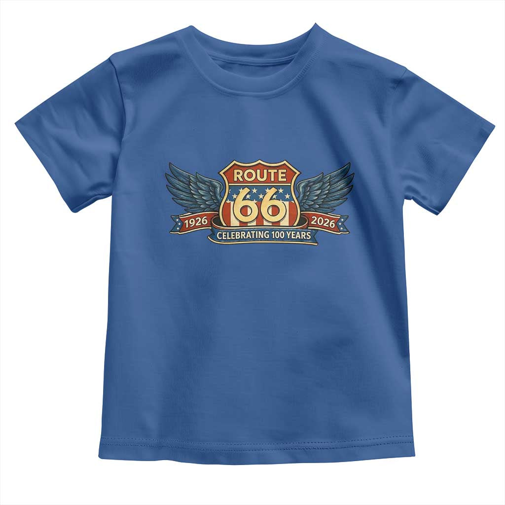Route Highway 66 Centennial Toddler T Shirt 100 Years Of The Mother Road
