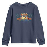 Route Highway 66 Centennial Youth Sweatshirt 100 Years Of The Mother Road