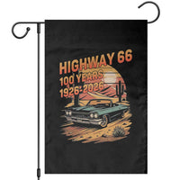 Route Highway 66 Centennial Garden Flag 100 Year Road Trip Adventure